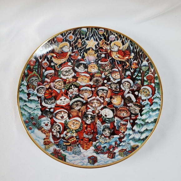 Franklin Mint Other - Franklin Mint Collectors Plate Santa Claws